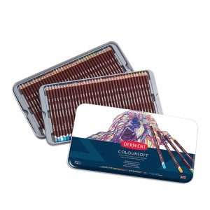 Derwent Coloursoft Pencil Set - Tin of 72