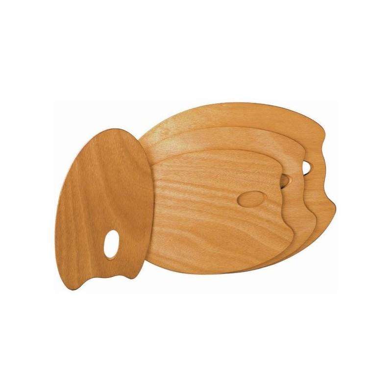 Oval Oil/Acrylic Wooden Palette - 35x45cm