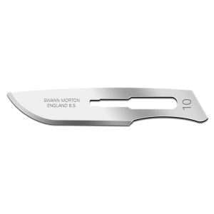 Swann Morton: Scalpel Blade No. 10 for No.3 Handle - Pack of 5