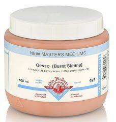 Old Holland New Masters Gesso 500ml - Burnt Sienna